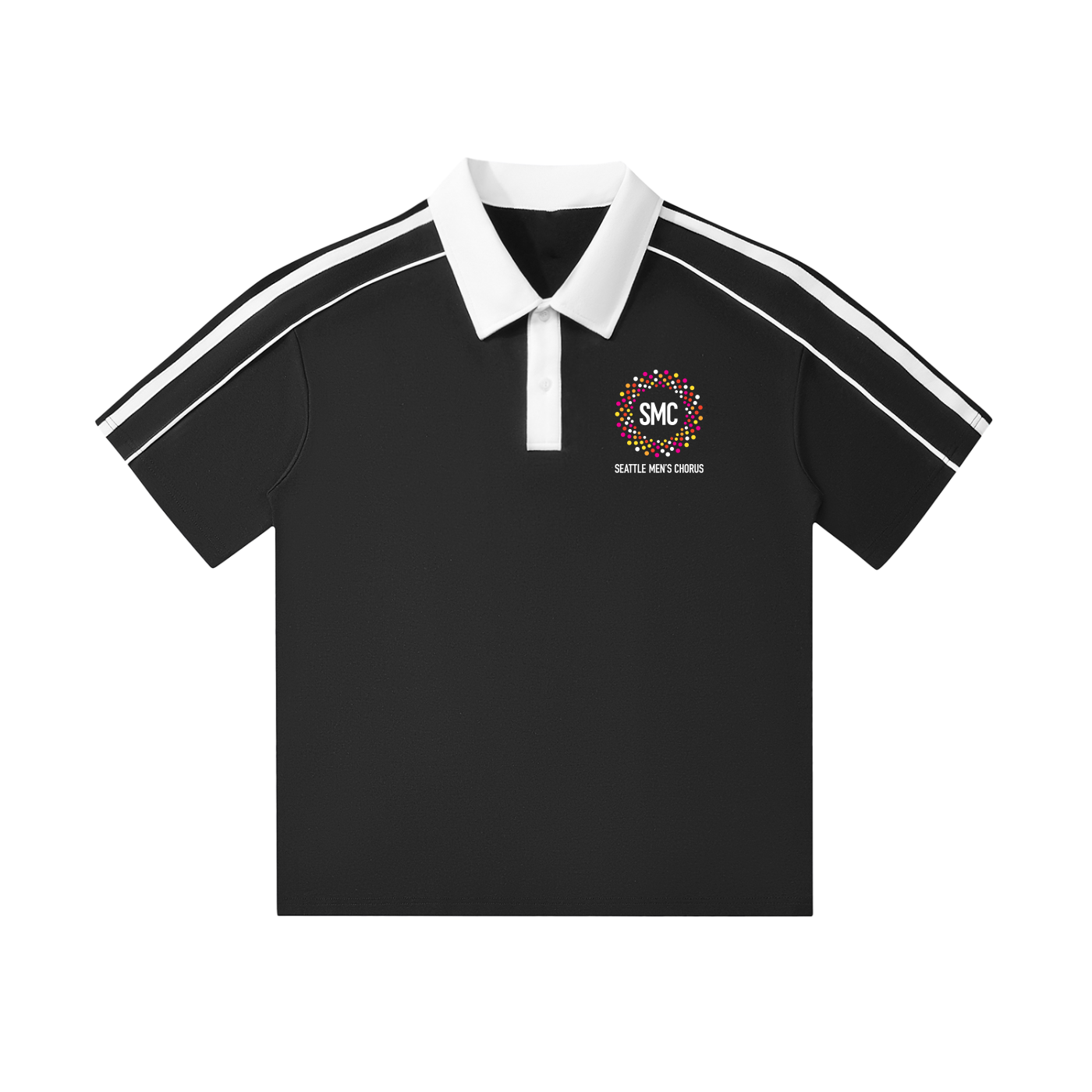 SMC Collar Short-Sleeve Polo Shirt