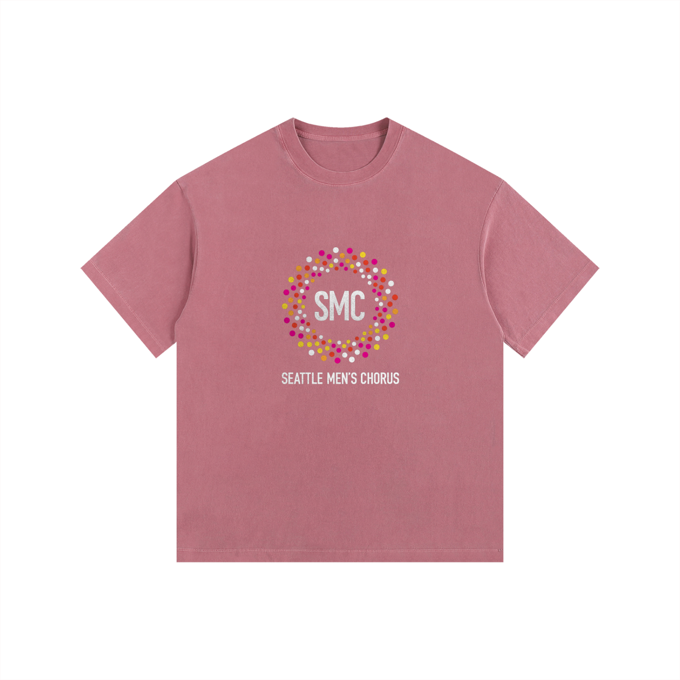 SMC Vintage Washed Oversized Cotton T-Shirt