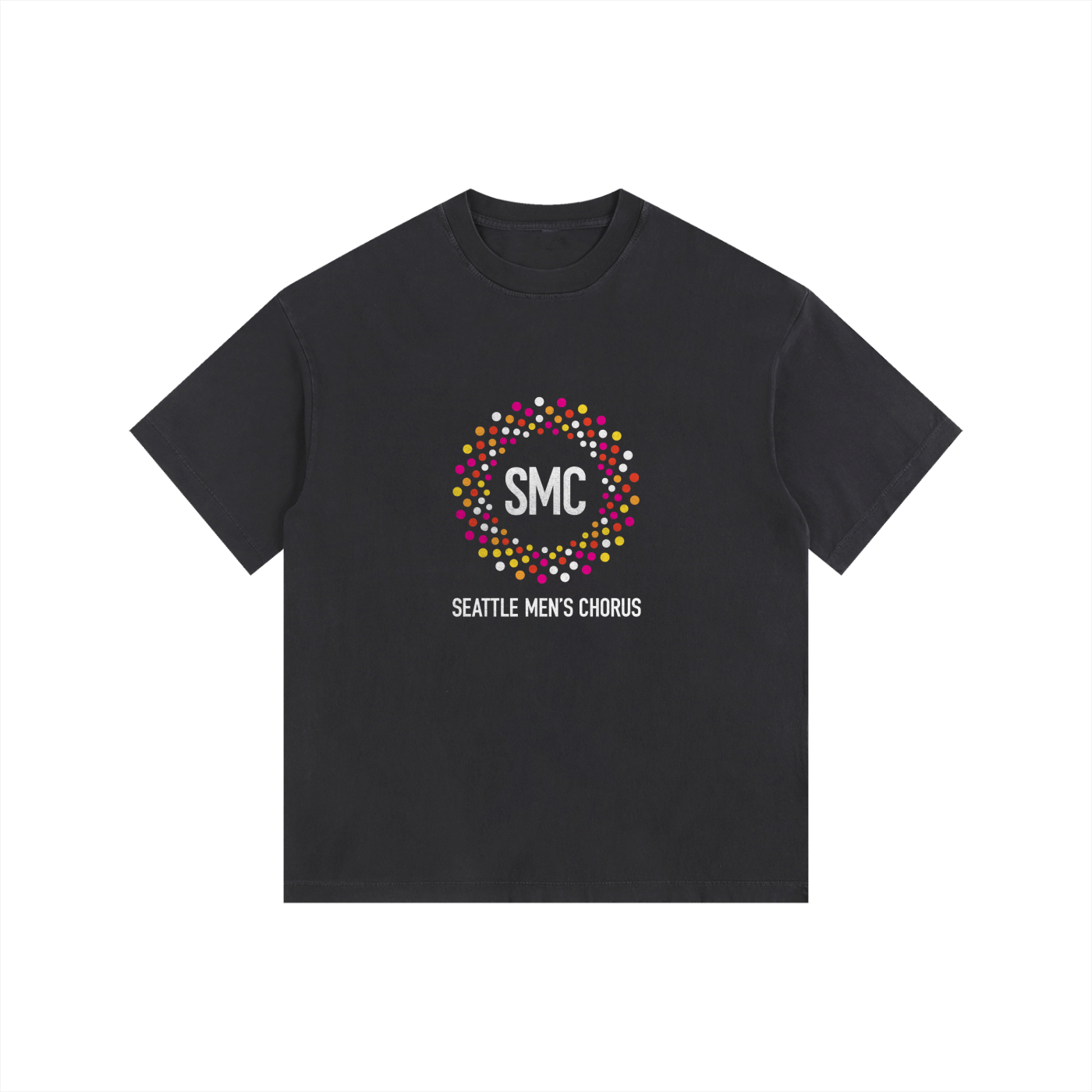 SMC Vintage Washed Oversized Cotton T-Shirt