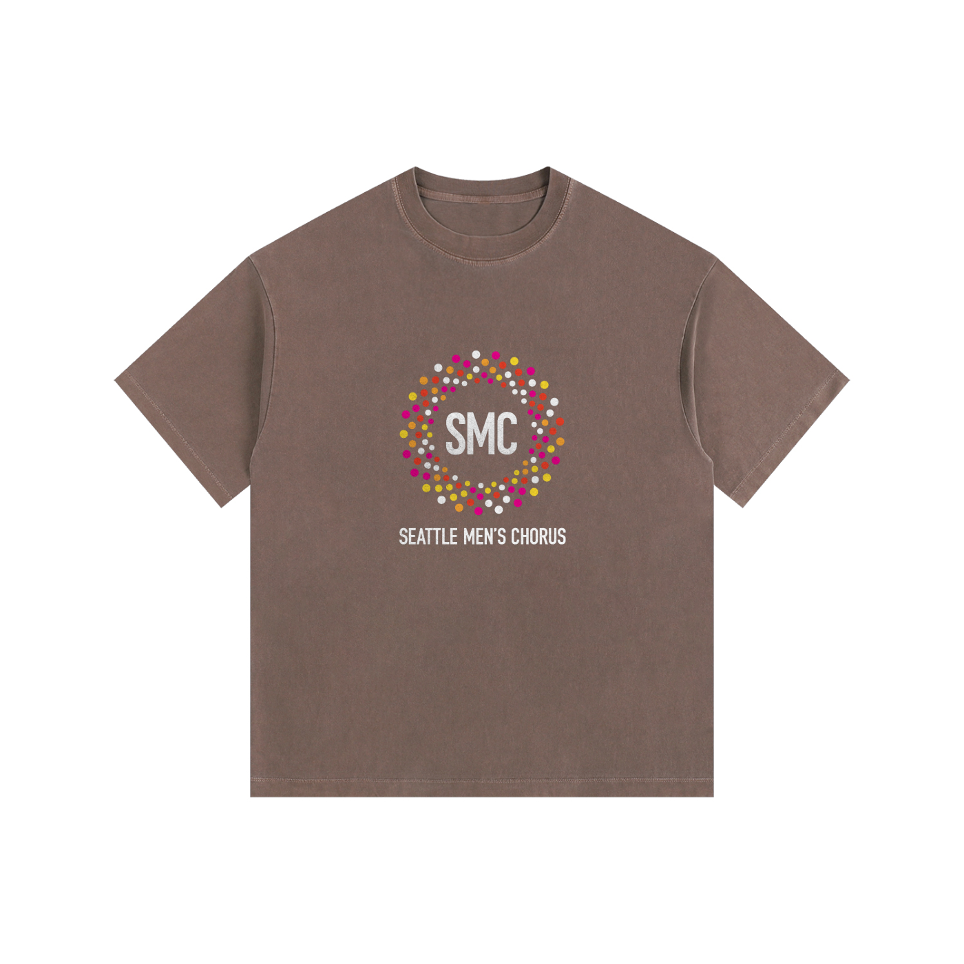 SMC Vintage Washed Oversized Cotton T-Shirt
