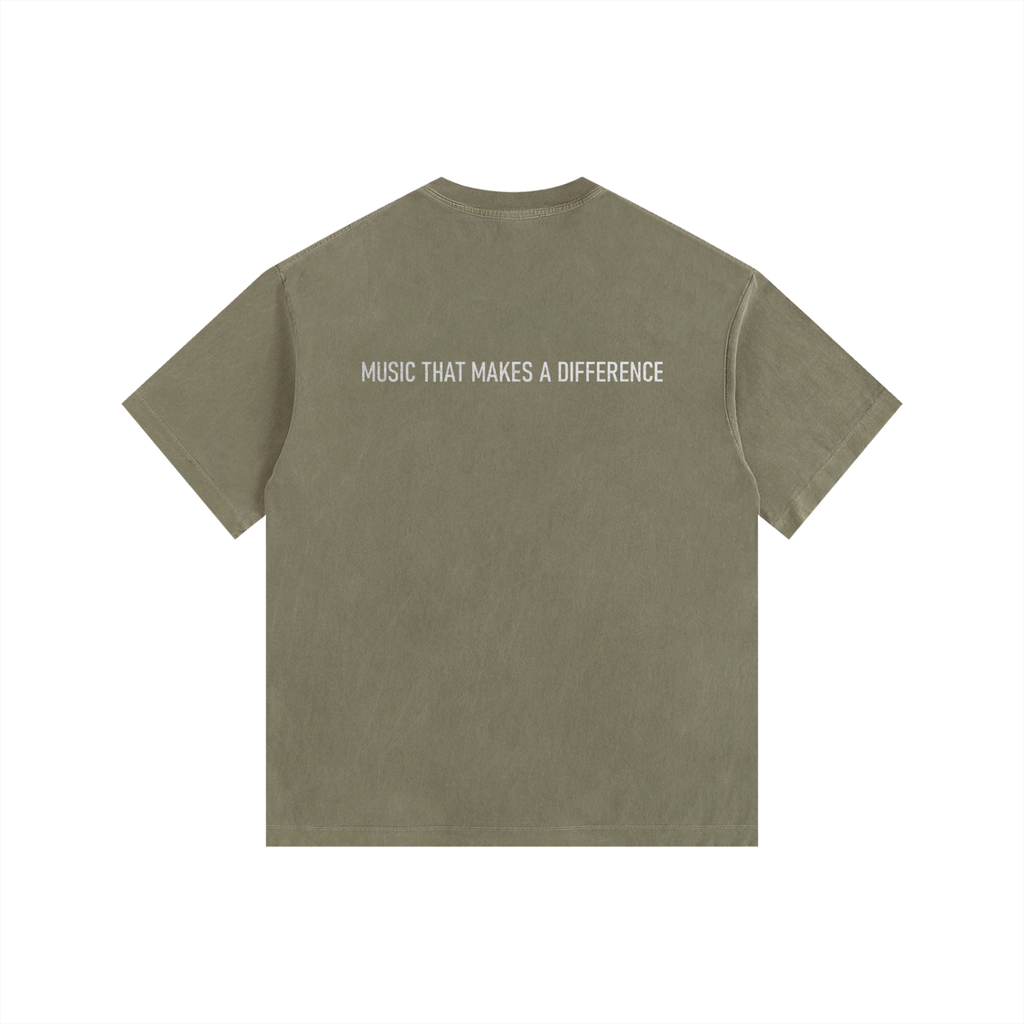 SWC Vintage Washed Oversized Cotton T-Shirt