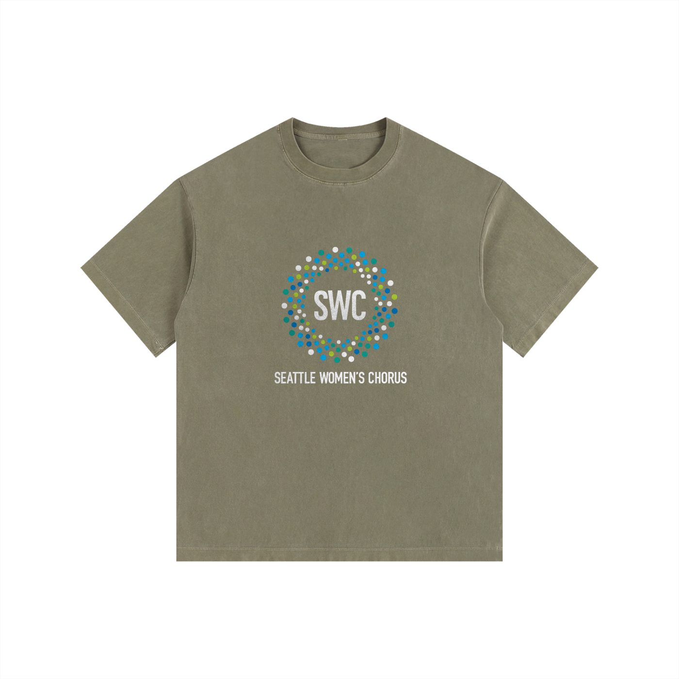 SWC Vintage Washed Oversized Cotton T-Shirt