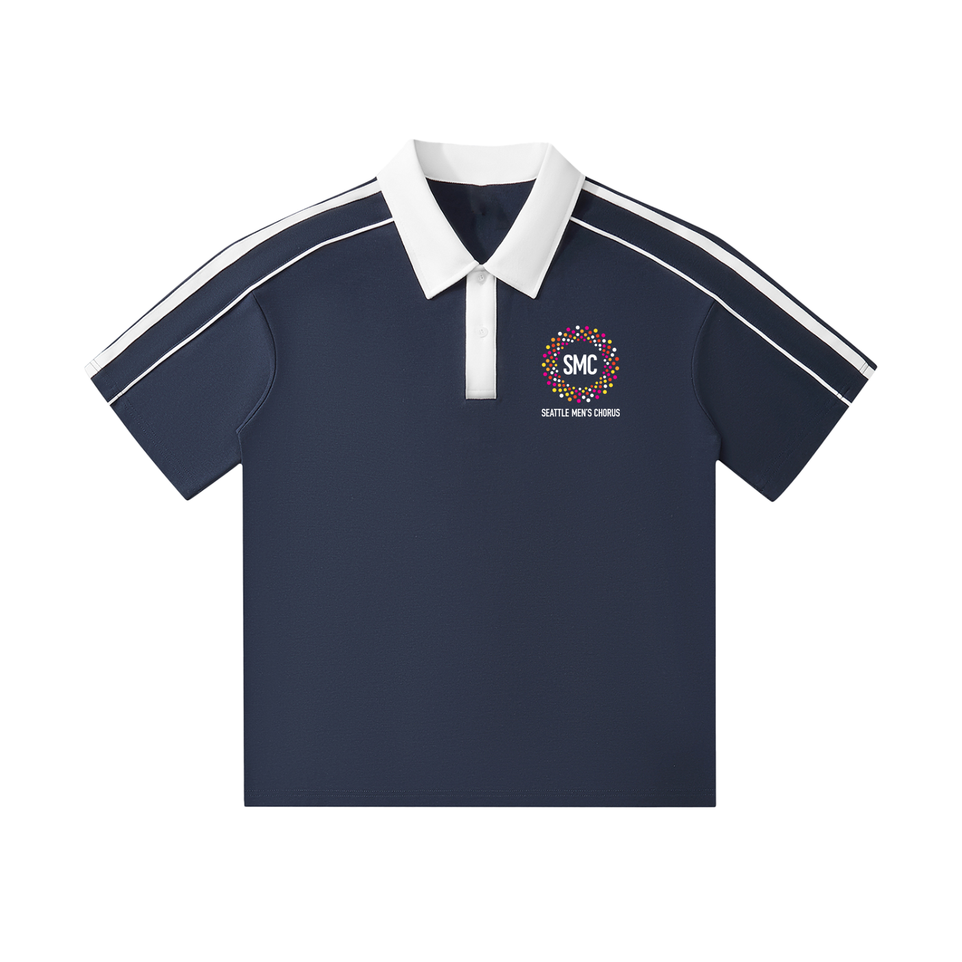 SMC Collar Short-Sleeve Polo Shirt