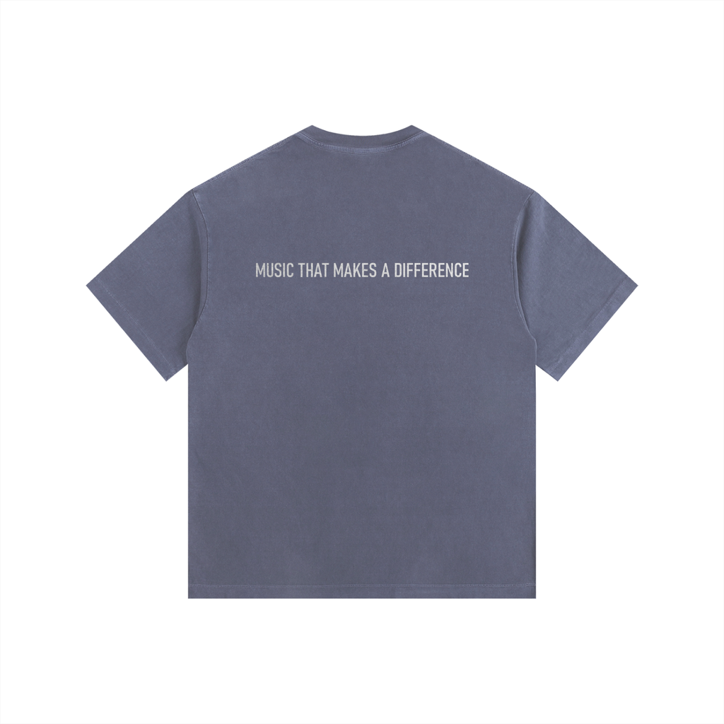 SMC Vintage Washed Oversized Cotton T-Shirt