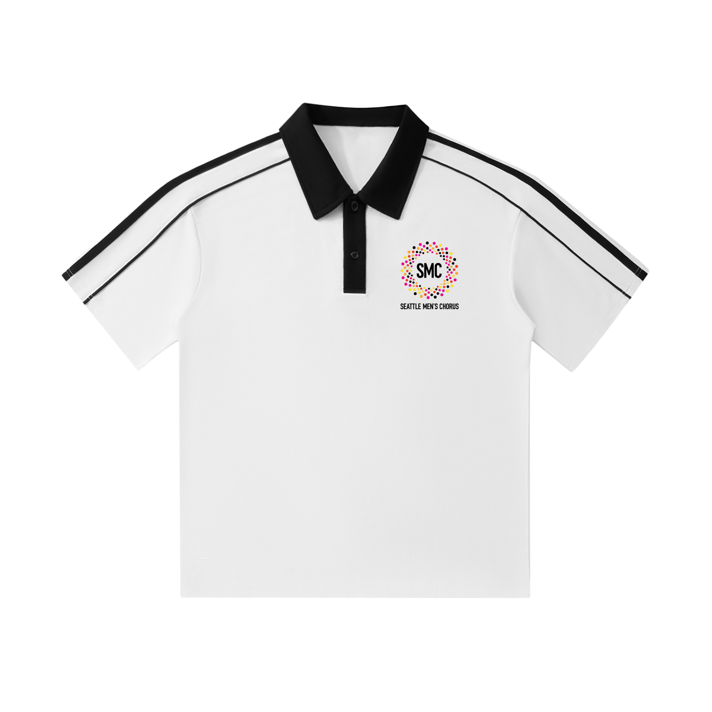 SMC Collar Short-Sleeve Polo Shirt