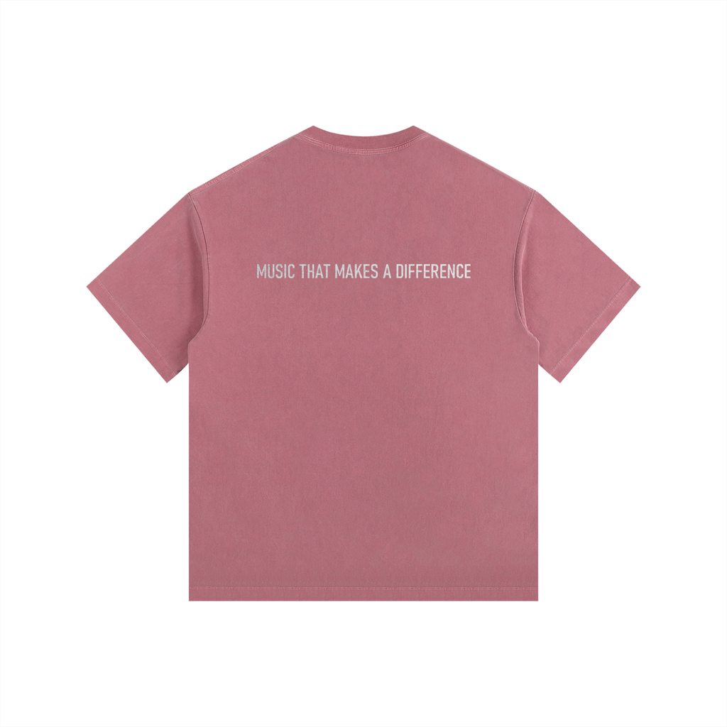 SMC Vintage Washed Oversized Cotton T-Shirt