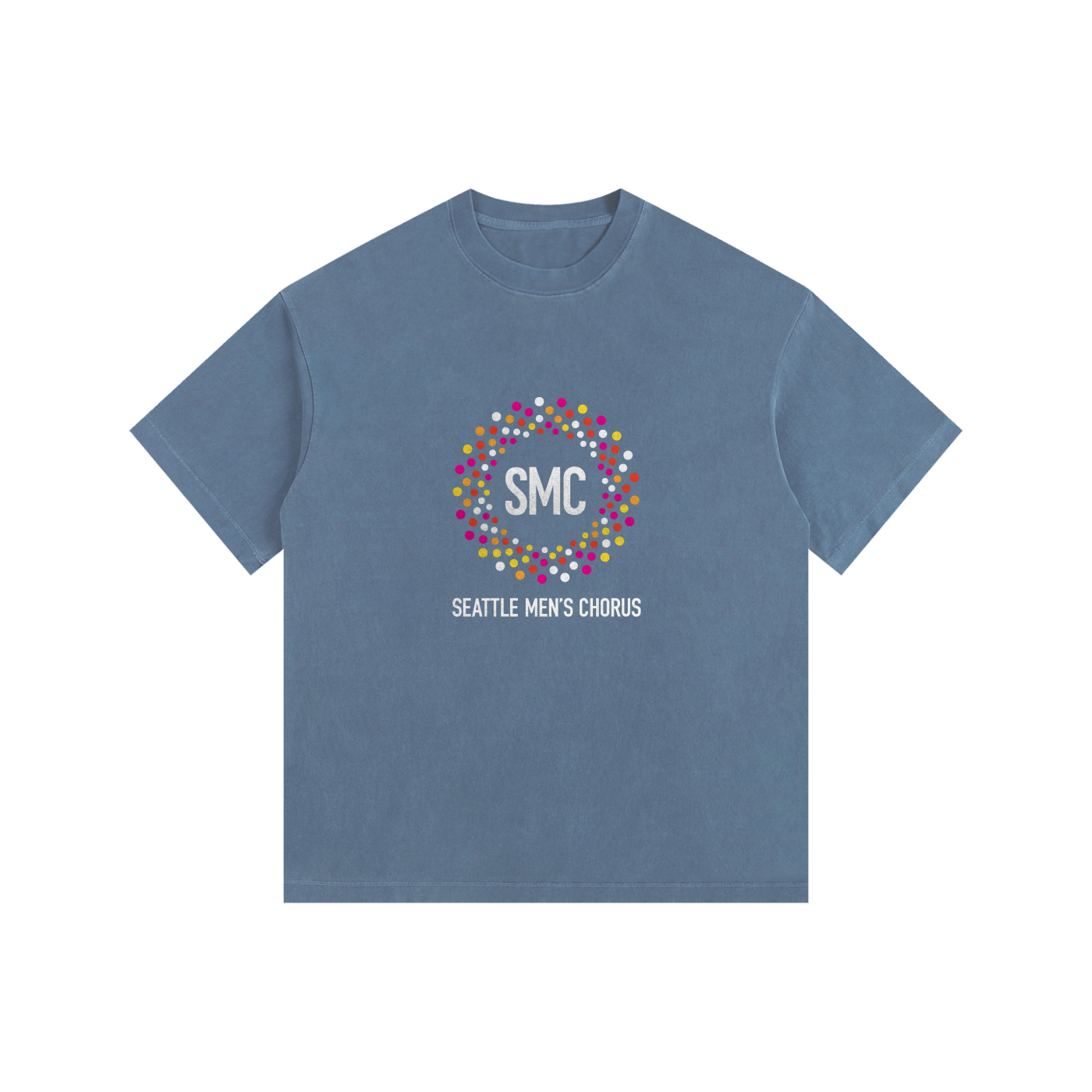 SMC Vintage Washed Oversized Cotton T-Shirt