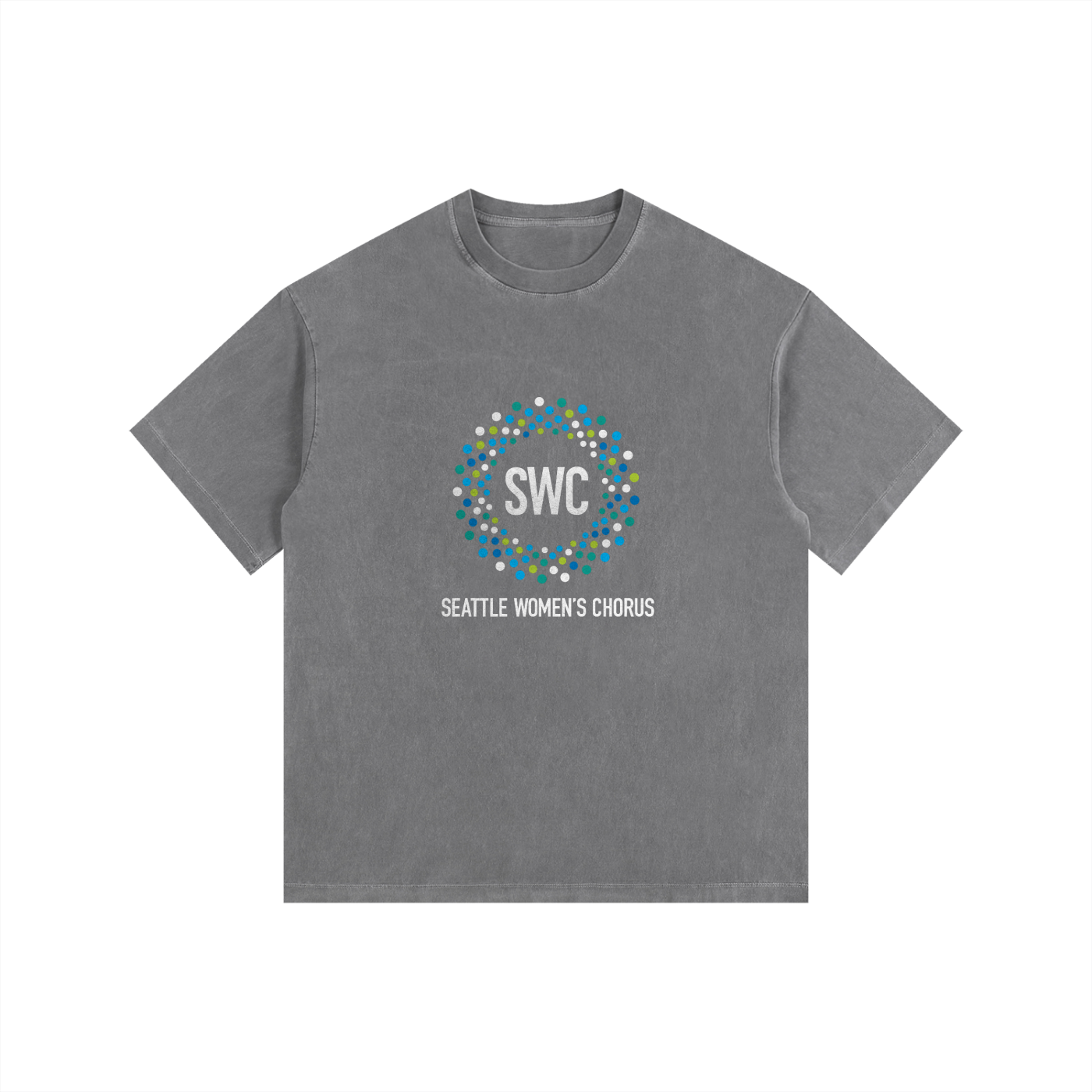 SWC Vintage Washed Oversized Cotton T-Shirt