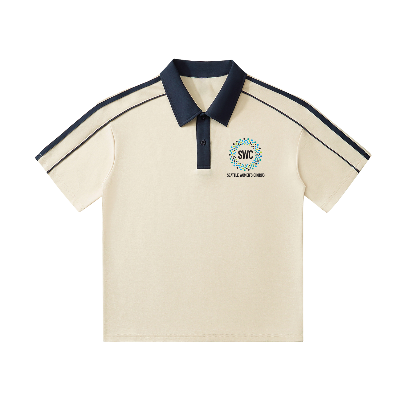 SWC Collar Short-Sleeve Polo Shirt