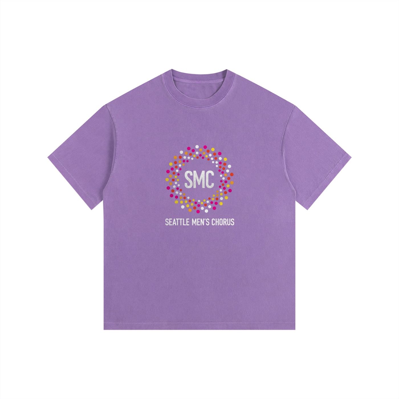 SMC Vintage Washed Oversized Cotton T-Shirt