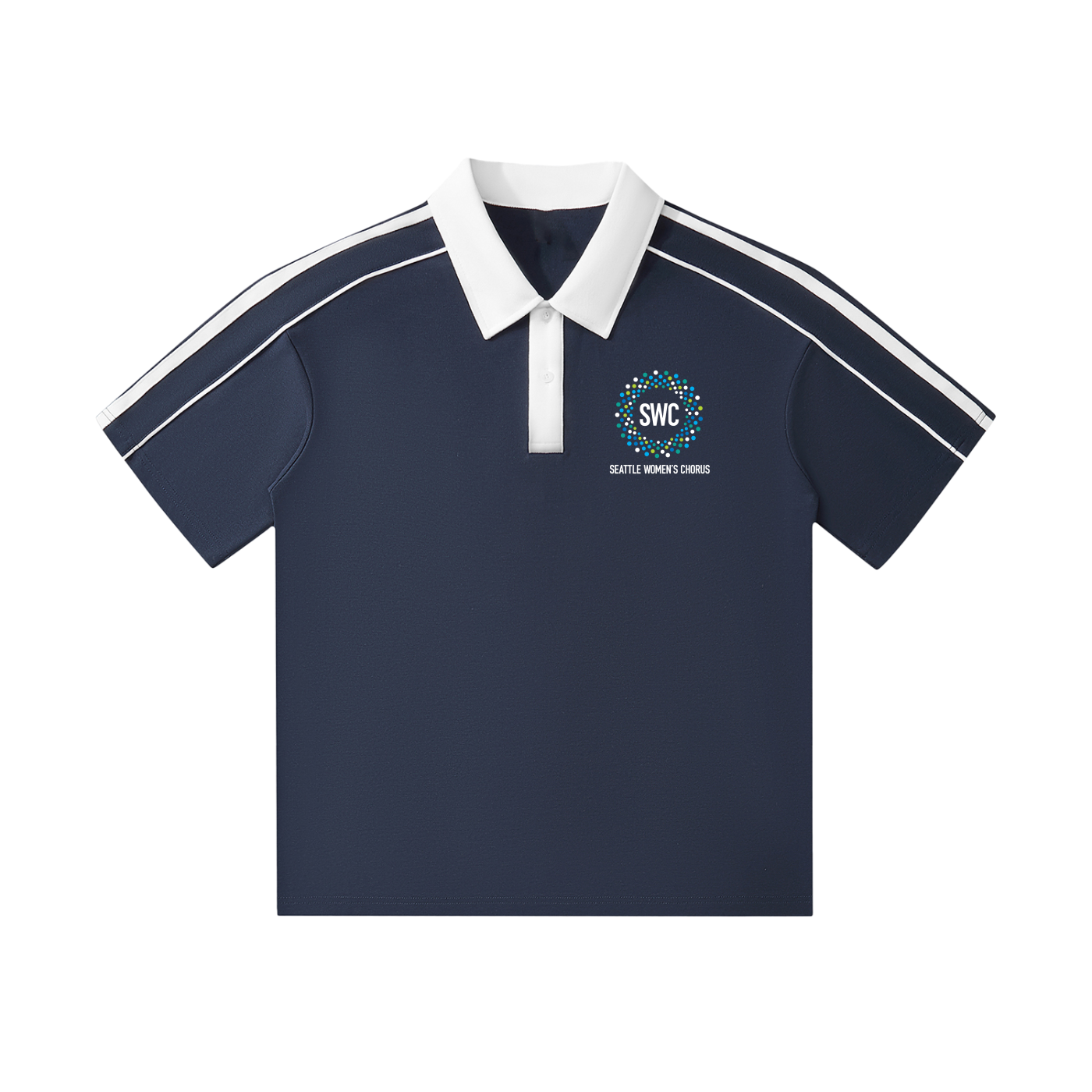 SWC Collar Short-Sleeve Polo Shirt